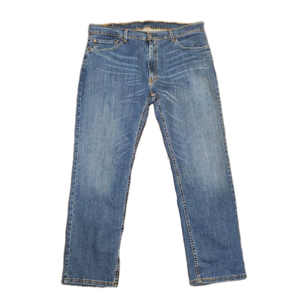 Levis 559 Jeans Mens 38x30 Blue Straight Leg Relaxed Fit Denim Classic 559